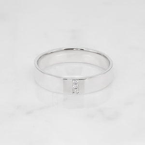 Augustus Diamond Ring | White Gold