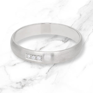 Florin Diamond Ring | White Gold